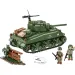 COBI: M4A1 Sherman tank gradbena igrača (3126)