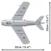 COBI: MiG-15 Fagot letalska konstrukcijska igrača (2416)