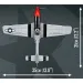 COBI: Mustang P-51D »TOP GUN: Maverick« letalska sestavljanka (5846)