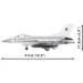 COBI: Oborožene sile F-16AM Fighting Falcon sestavljalni komplet (5893) slika 6