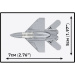 COBI: Oborožene sile MiG-29 NATO "Fulcrum" gradbeni komplet (5928)