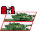 COBI: Oborožene sile T-72 (Vzhodna Nemčija/Sovjetska zveza) sestavljiva igrača - tank (2625)