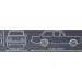 COBI: Opel Rekord C 1900 L gradbeni komplet (24598)