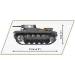 COBI: Panzer II Ausf. A gradbeni komplet (2718)