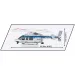 COBI: Policijski gradbeni set Bell 407 (26628)