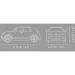 COBI: Renault 5 E-Tech rumen avto - komplet za sestavljanje (24673) slika 4