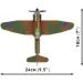 COBI: Spitfire Mk I N3200 Imperial War Museum Duxford letalski gradbeni set (5868)