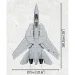 COBI: Top Gun F-14A Tomcat™ komplet za sestavljanje (5811A) slika 7