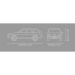 COBI: Volkswagen Passat B1 Variant igrača za sestavljanje avtomobila (24641)