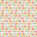 Darilni papir z napisom "Happy Birthday" 100x70 cm