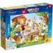 Disney Donaldova račja družina 2 v 1 maxi 35-delni puzzle in pobarvanka 70x50 cm – Lisciani