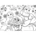 Disney Encanto 2 v 1 maxi sestavljanka 4x48 kosov in pobarvanka 35x25 cm - Lisciani