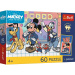 Disney Mickey Mouse in prijatelji 60-delna premium plus otroška sestavljanka s plakatom - Trefl