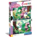 Disney+Minnie miška 2x60-delna supercolor sestavljanka - Clementoni