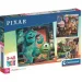 Disney Pixar 3x48-delna Supercolor sestavljanka – Clementoni