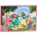 Disney Princeske 2 v 1, 24-delni puzzle in pobarvanka 50x35 cm - Lisciani