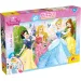 Disney Princeske 2 v 1, 60-delni puzzle in pobarvanka, 50x35 cm – Lisciani