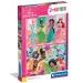 Disney+Princeske 2x60 kosov Supercolor sestavljanka - Clementoni