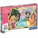 Disney+Princeske Čudovite princeske Supercolor 104-delna sestavljanka - Clementoni