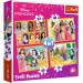 Disney+Princess: Disney Princeske 4 v 1 sestavljanka - Trefl