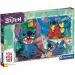 Disney+Stitch 104-delni maxi Supercolor sestavljanka - Clementoni