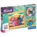 Disney+Stitch in Angel 3x48-delna Supercolor sestavljanka - Clementoni