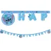 Disney+Stitch rojstnodni napis "Vse najboljše" za zabavo, banner 200 cm
