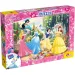 Disney princeske – Pravljični čar vrta 2 v 1, 60-delni puzzle in pobarvanka 50x35 cm – Lisciani