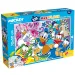 Disneyjeve Raca zgodbe 2 v 1, 108-delni puzzle in pobarvanka 70x50cm - Lisciani