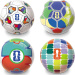 FIFA Svetovni pokal 2026 mini gumijasta žoga 14 cm 1 kos - Mondo Toys