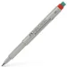 Faber-Castell: Foliarski flomaster S rdeč
