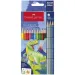 Faber-Castell: Komplet barvic z motivom dinozavrov, paket 10+3 kosov