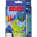 Faber-Castell: Komplet flomastrov z dinozavri 10+3 kos