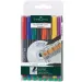 Faber-Castell: Multimark S alkoholni flomastri, set 8 barv, 0,4 mm