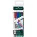 Faber-Castell: Multimark flomasterski set M – 4 kosi