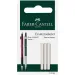 Faber-Castell: Nadomestna radirka za Grip 1345/1347 tehnični svinčnik, set 3 kosov