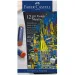 Faber-Castell: Oljne pastelne krede kovinskih barv, komplet 12 kosov