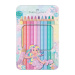 Faber-Castell: Sparkle Jumbo trikotne pastelne barvice, 10-delni komplet v kovinski škatli