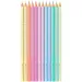 Faber-Castell: Sparkle komplet 12 pastelnih barvic v kovinski škatli