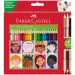 Faber-Castell: komplet barvic 24+3 kos