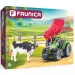 Faunica: Igralni set traktor z bikom - Woodyland