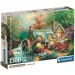 Gozdna koča 1500-delna HQC sestavljanka 84,5x59,5cm - Clementoni