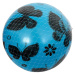 Gumijasta žoga z motivom metuljev in cvetja, premer 23 cm, v več različicah, 1 kos