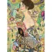 Gustav Klimt: Dama z lepezo 1000-delna sestavljanka - Trefl