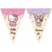 Hello Kitty in Kuromi zabavni banner 200 cm