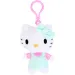 Hello Kitty plišasta torbica s sponko, 12 cm – mentol zelena