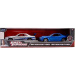 Hitri in drzni: Dvojni paket – Brian Nissan Skyline GT-R R34, set dveh avtomobilskih modelov v merilu 1:32 – Jada Toys
