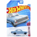 Hot Wheels: 63 Chevy II modri avtomobilček 1/64 - Mattel