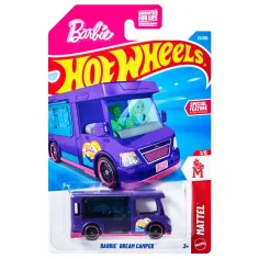 Hot Wheels: Barbie Dream Camper lila avtomobilček 1/64 - Mattel