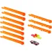 Hot Wheels Ustvarjalec steze: Set ravnih tirov - Mattel